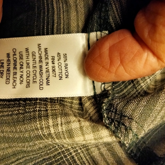 Ana light weight loose blouse XS - Picture 8 of 8